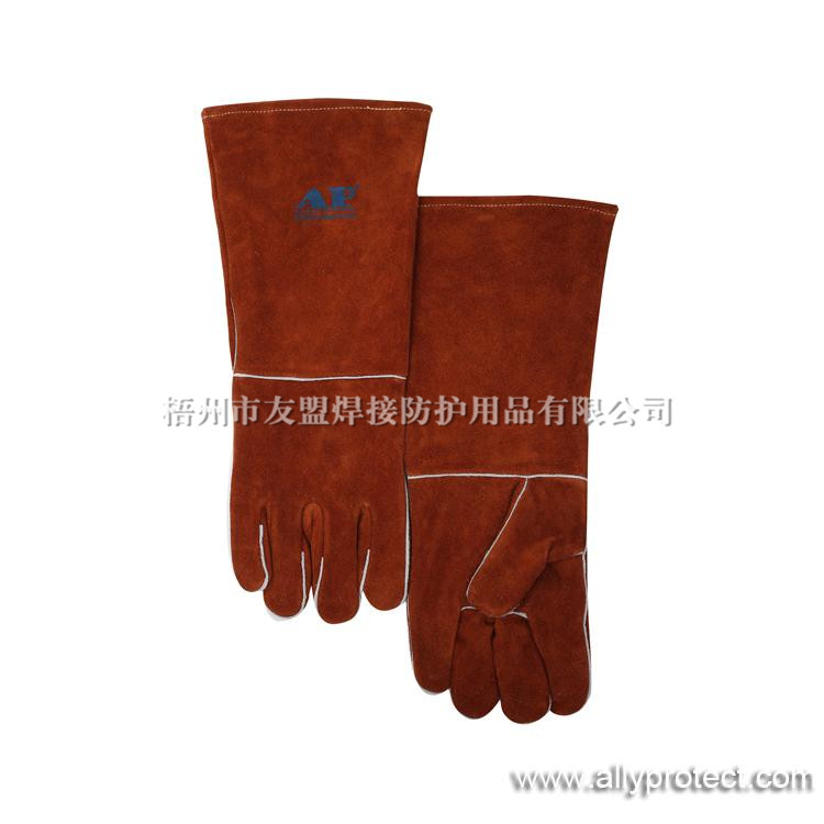 AP-2056 咖啡色加長(zhǎng)燒焊手套